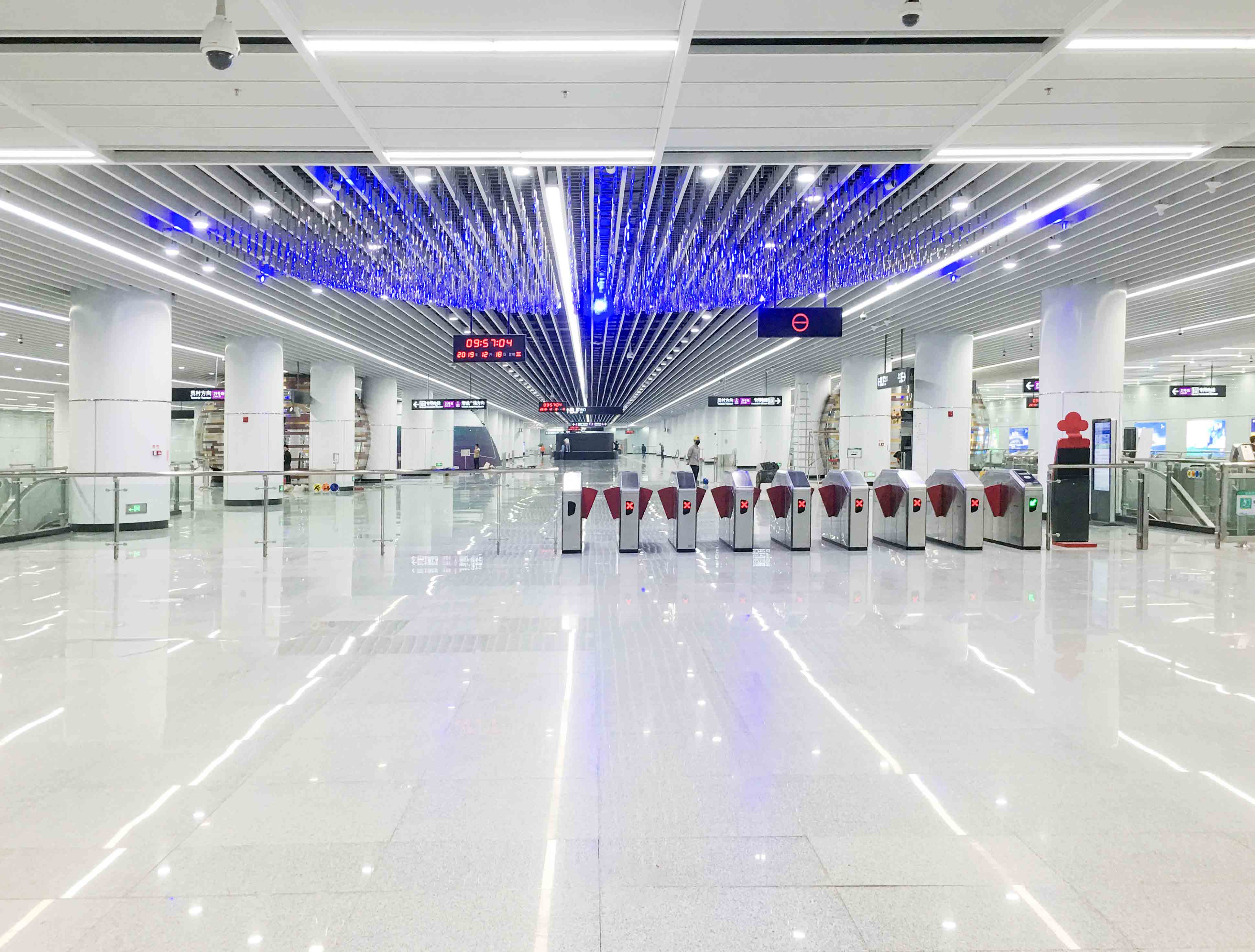 廣州地鐵21號線智能照明 廣州地鐵21號線智能照明